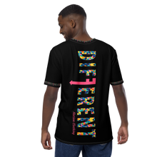 Load image into Gallery viewer, Black Different Nation Spine Cubed Shortsleeve