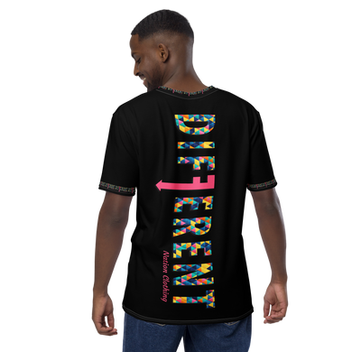 Black Different Nation Spine Cubed Shortsleeve