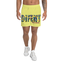 Load image into Gallery viewer, Men&#39;s Diffy Yellow Cubed Trunks