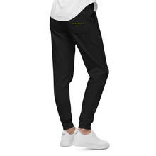 Load image into Gallery viewer, HIGHLIGHTER BLACK DIFFERENT NATION JOGGERS