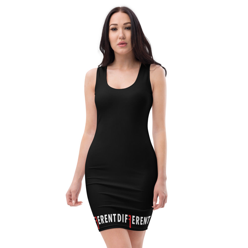 Fitted Blk DF Dress