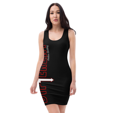 Women's Different Fitted Dress -BRW