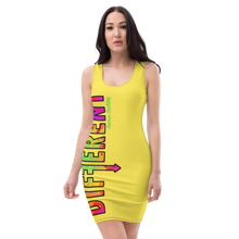 Load image into Gallery viewer, Yellow Painted Fitted Diffy Dress