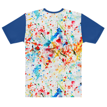 Load image into Gallery viewer, Different Cross Splattt Blue Tee