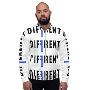 Different Blue F - Unisex Bomber Jacket