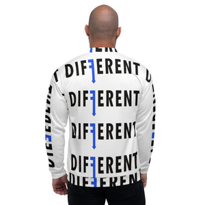 Different Blue F - Unisex Bomber Jacket