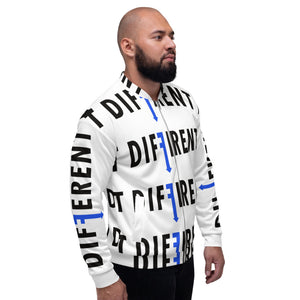 Different Blue F - Unisex Bomber Jacket