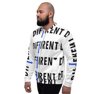 Different Blue F - Unisex Bomber Jacket