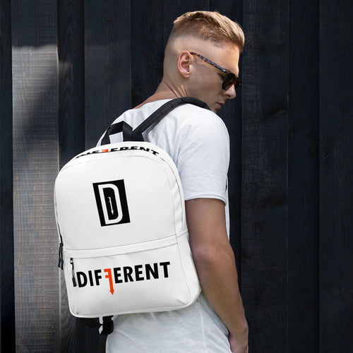 DIFFERENT- Angel White-Backpack