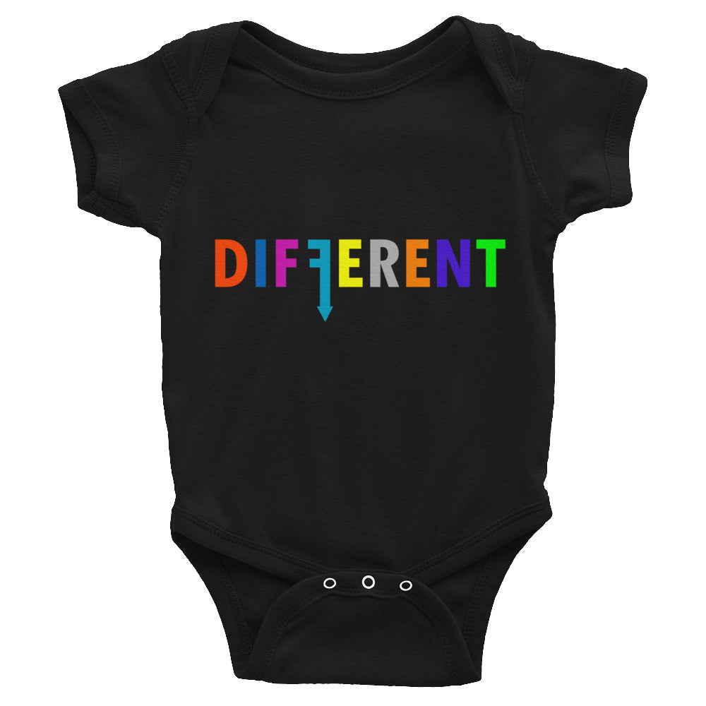 Different- Color Infant Bodysuit