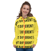 Load image into Gallery viewer, Yellow All Over Diffy Logo- Unisex Hoodie