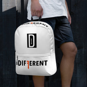 DIFFERENT- Angel White-Backpack