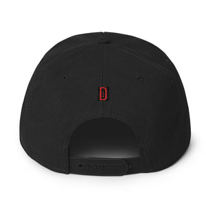 Blk / Red Different Snapback Hat