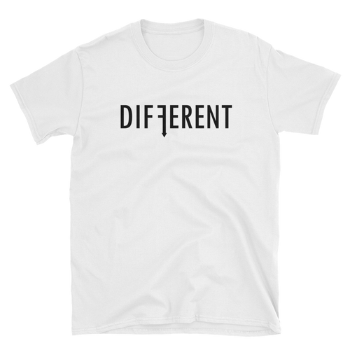 Short-Sleeve Wht DIFFERENT MENS T