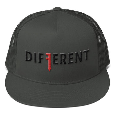 Different Nation - Mesh Back Snapback- Charcoal Gray