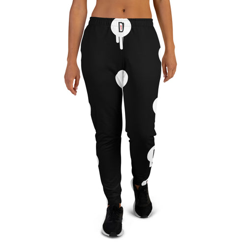 Black Different Drip Women's Joggers