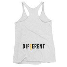 Load image into Gallery viewer, DIFFERENT BLK/YLW Women&#39;s Racerback Tank