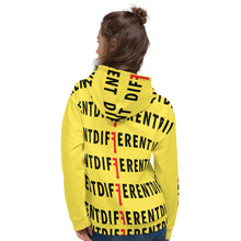 Load image into Gallery viewer, Yellow All Over Diffy Logo- Unisex Hoodie